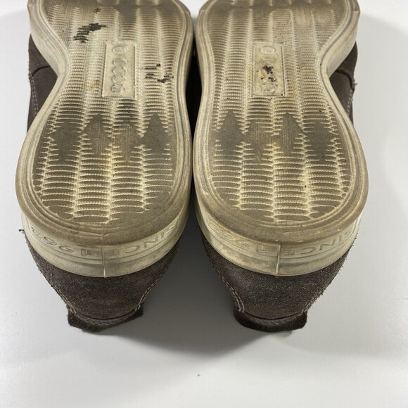 Ecco Shoes‎ Mens 42 US 8/8.5 Collin Brown Slip On Leather Perforated Casual - Picture 11 of 12